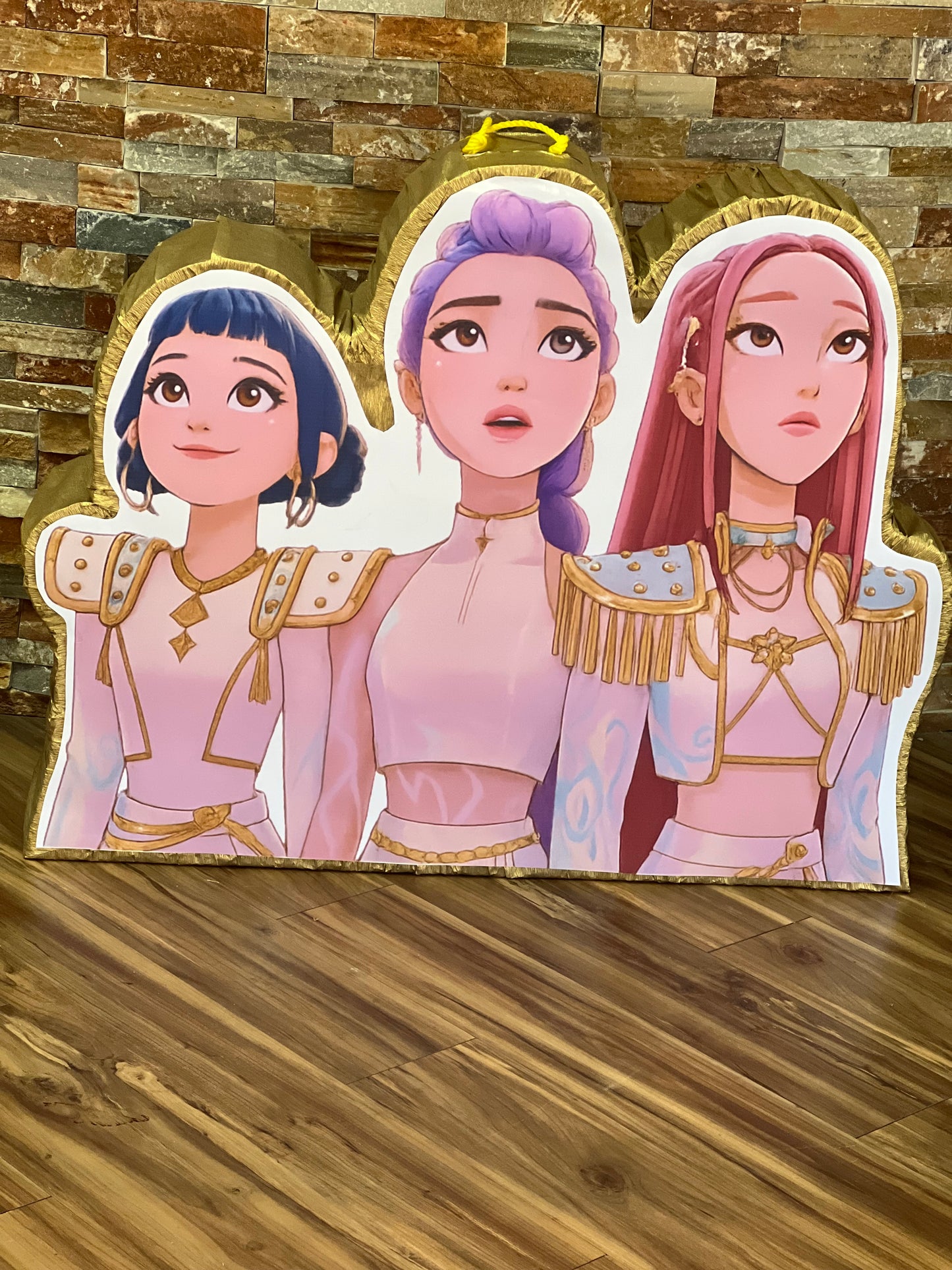 Demon hunters golden piñata