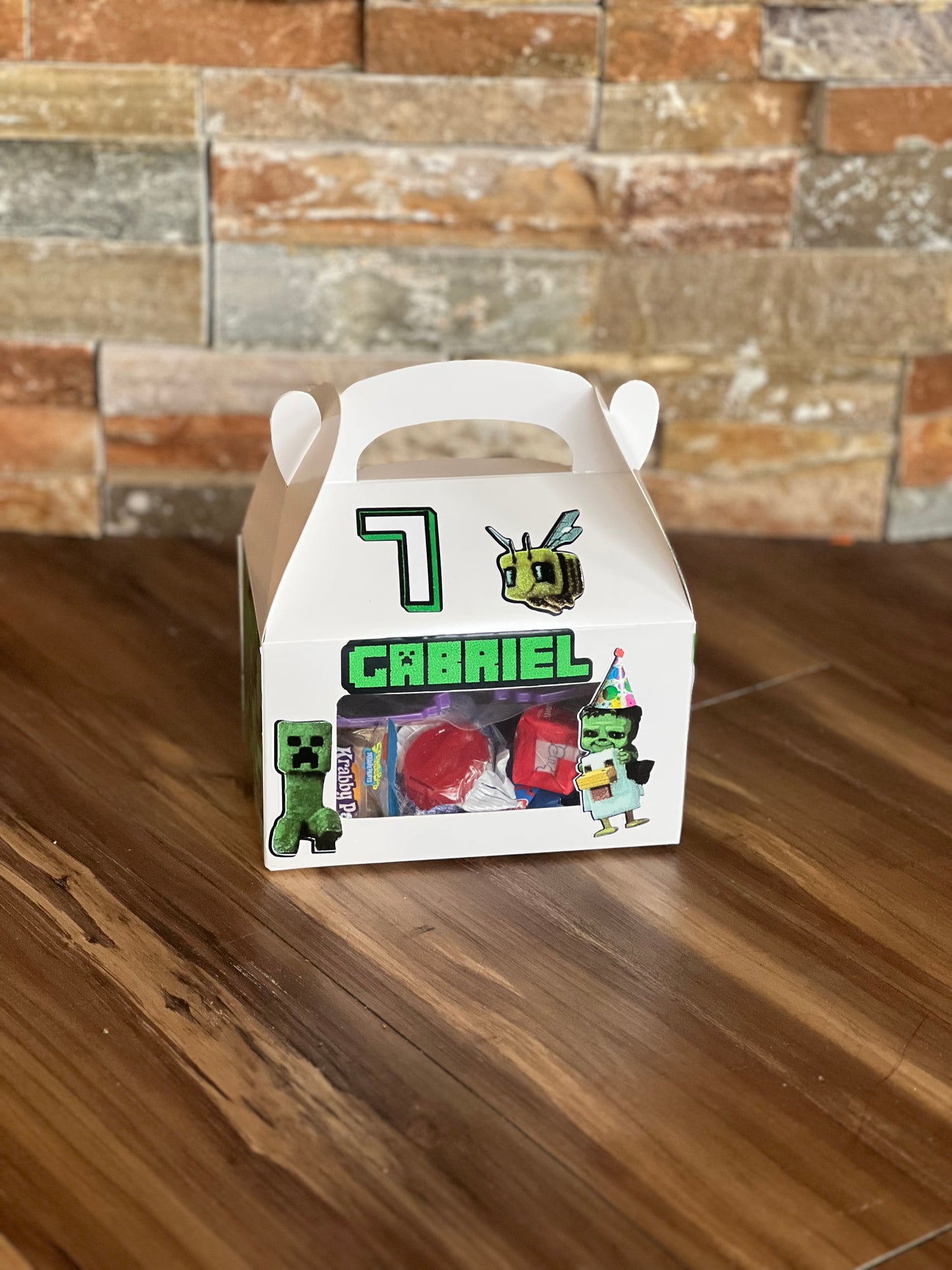 Minecraft candy boxes