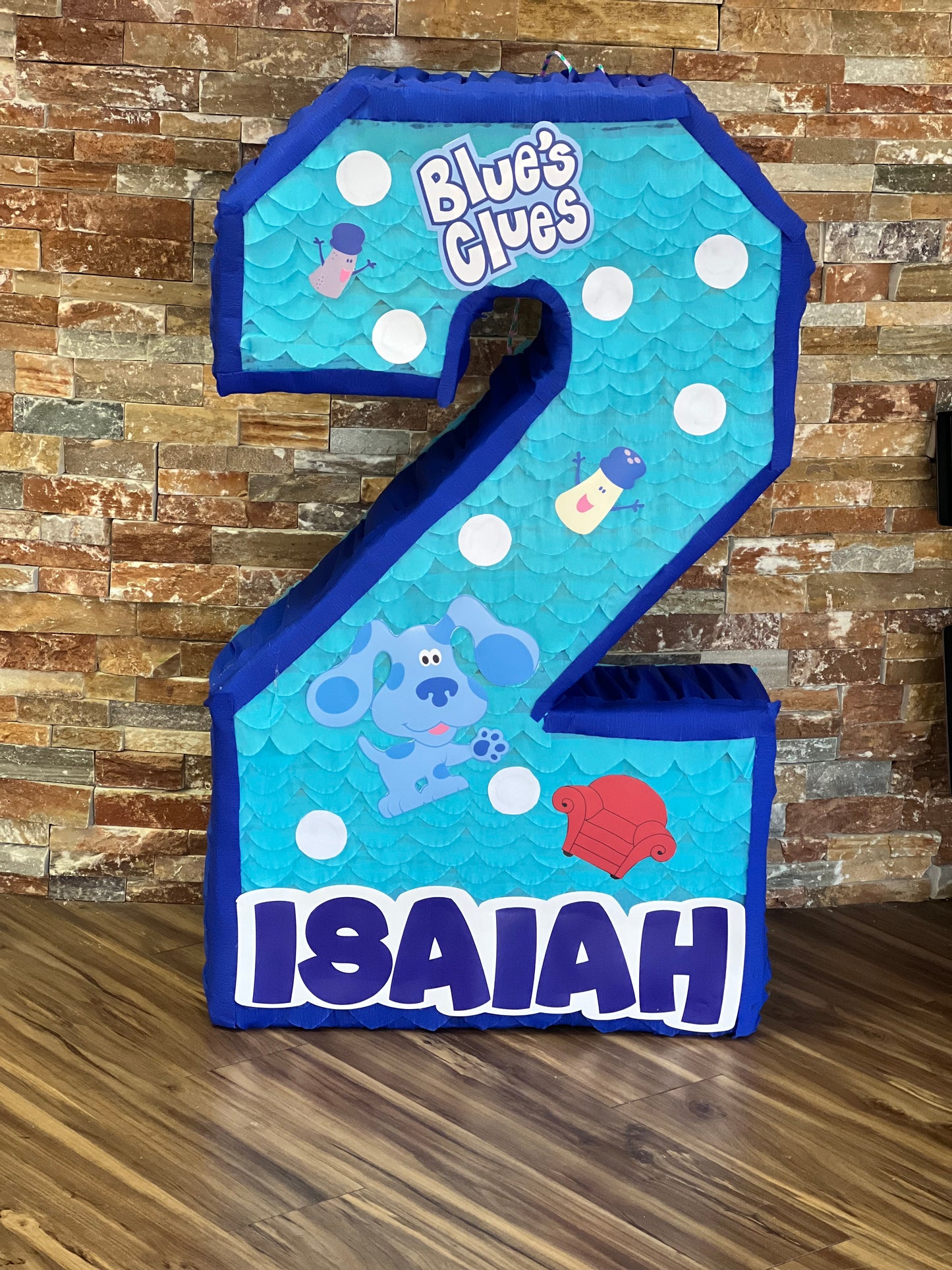 Blues Clues number piñata