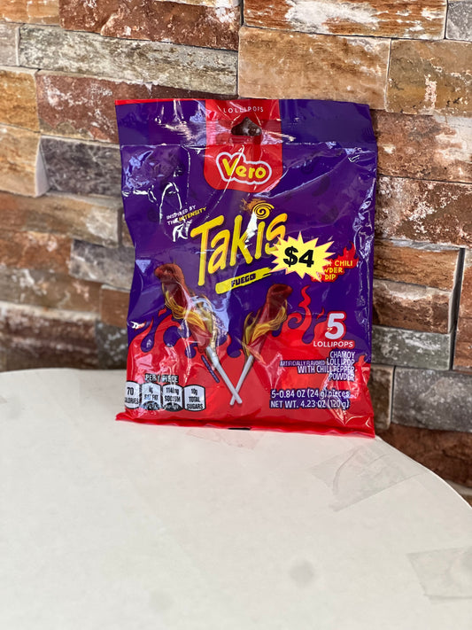 Takis fuego paleta