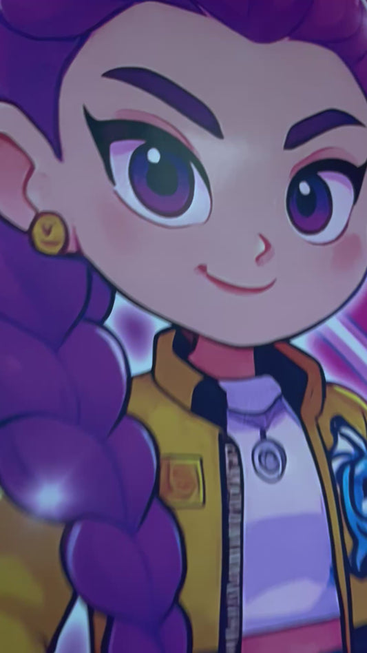 Demon hunters young girls piñata